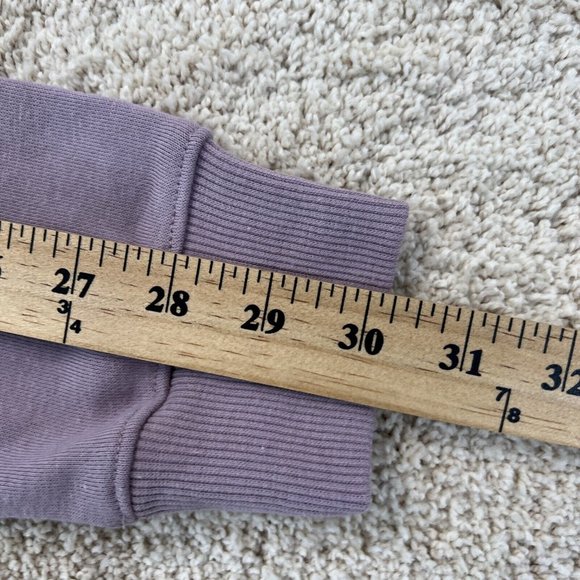 FILA Womens French Terry Long Sleeve Crew Neck Sweatshirt XXL Purple NWT - Picture 10 of 13